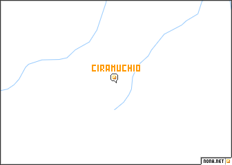 map of Cira Muchio