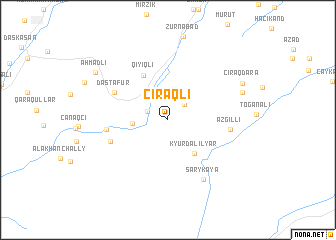 map of Çıraqlı