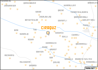 map of Ciraquz