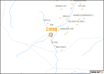 map of Çıraq