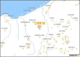 map of Cirata