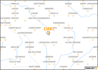 map of Cirat