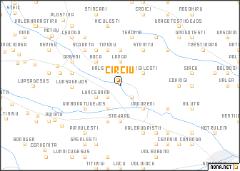 map of Cîrciu