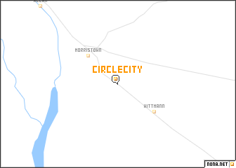 map of Circle City