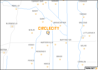 map of Circle City