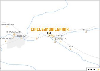 map of Circle \