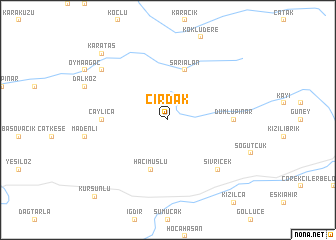 map of Çırdak