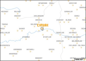 map of Çırdak