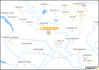 map of Cırdaxan