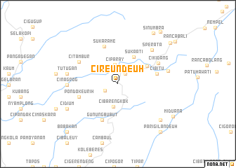 map of Cireundeuh