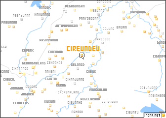 map of Cireundeu