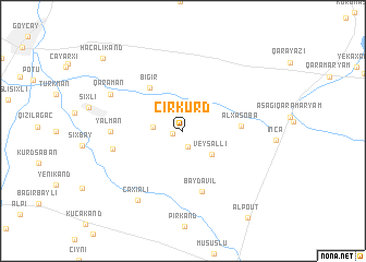 map of Cırkürd