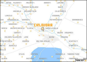 map of Cîrlovoaia