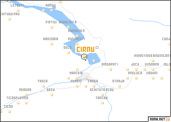 map of Cîrnu