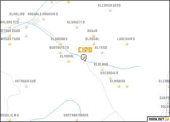 map of Ciro