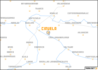 map of Ciruela