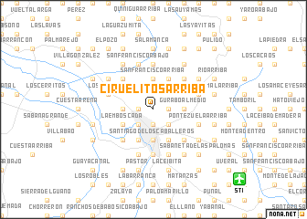 map of Ciruelitos Arriba