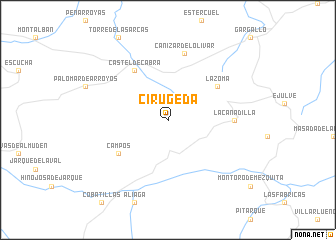 map of Cirugeda