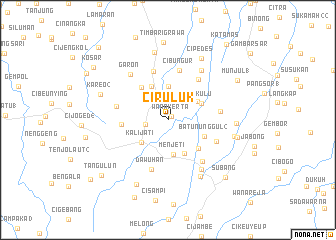 map of Ciruluk