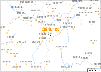 map of Cisalak 2