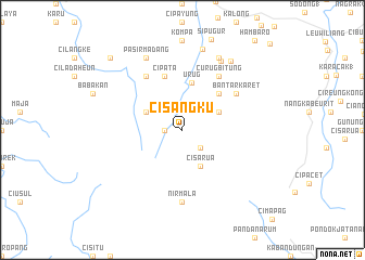 map of Cisangku