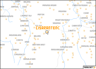 map of Cisaranten 2