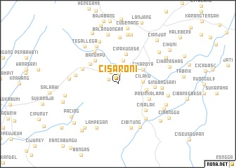 map of Cisaroni