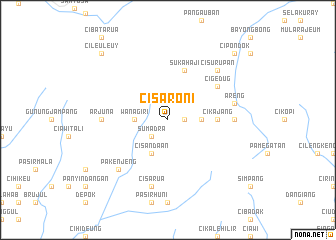 map of Cisaroni