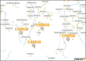 map of Cisarua