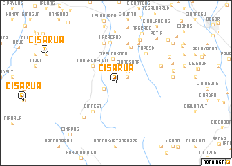 map of Cisarua