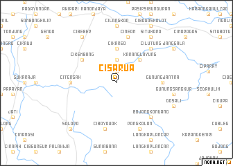 map of Cisarua