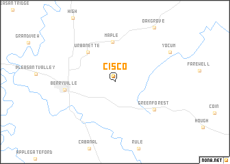 map of Cisco