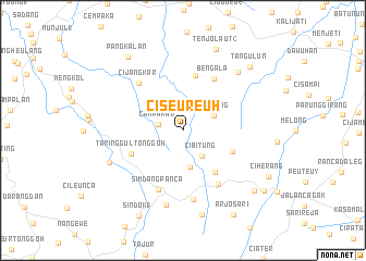 map of Ciseureuh