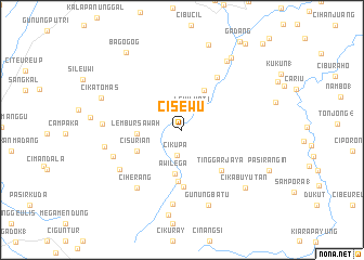 map of Cisewu