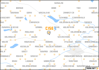 map of Cise