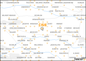 map of Cisie