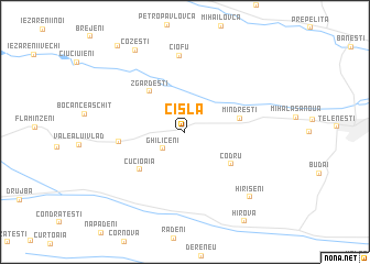 map of Cîşla
