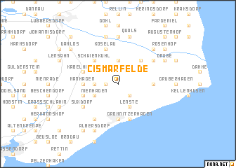 map of Cismarfelde