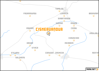 map of Cişmeaua Nouă