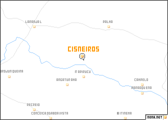 map of Cisneiros