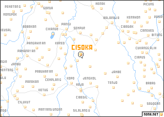 map of Cisoka