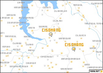 map of Cisomang