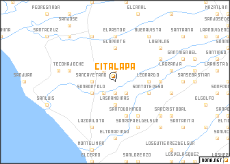 map of Citalapa