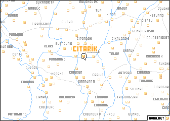 map of Citarik