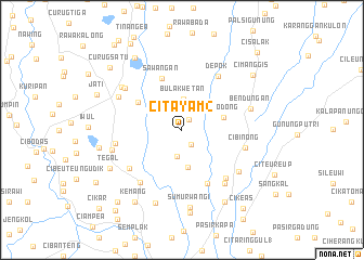 map of Citayam 2