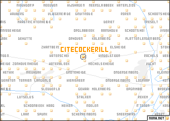 map of Cité Cockerill