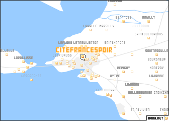 map of Cité Franc-Espoir