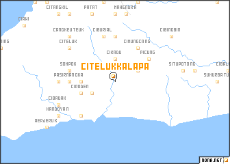 map of Citelukkalapa