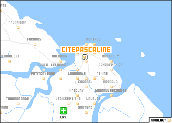 map of Cité Pascaline