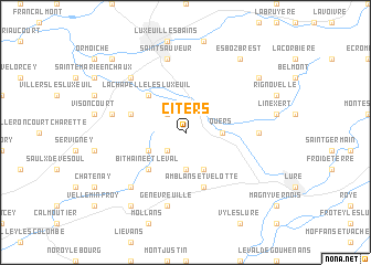 map of Citers